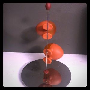 Di Alessi Lilliput Orange salt and pepper shaker